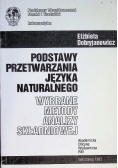 Podstawy przetwarzania języka naturalnego