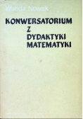Konwersatorium z dydaktyki matematyki