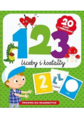 123 Liczby i kształty Karty edu. dla najmłodszych