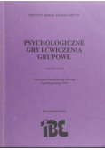 Psychologiczne gry i ćwiczenia grupowe