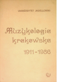 Muzykologia krakowska 1911 - 1986
