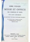 Liber usualis missae et officii