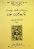 De Sade Dzieła zebrane tom 1