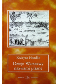 Dzieje Warszawy nazwami pisane