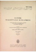 Słownik starożytności słowiańskich Tom 4 Część 2