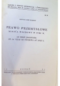 Prawo przemysłowe miasta Wschowy w XVIII w.