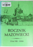 Rocznik mazowiecki Tom VIII