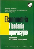 Ekonometria i badania operacyjne