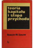Teoria kapitału i stopa przychodu