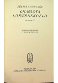 Charlota Loewenskoeld, 1927 r.