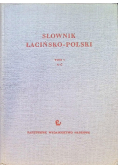 Słownik łacińsko - polski