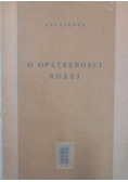 O opatrzności Bożej