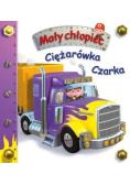 Mały chłopiec. Ciężarówka Czarka