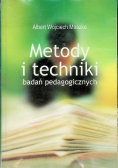 Metody i techniki badań pedagogicznych badań pedagogicznych