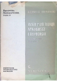 Wstęp do teorii mnogości i topologii