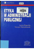 Etyka w administracji publicznej