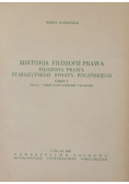 Historia Filozfoii Prawa  Filozofia Prawa Starożytnego Świata Pogańskiego Część I