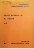 Analiza matematyczna dla fizyków Tom 2