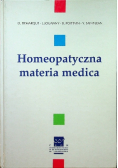 Homeopatyczna materia medica
