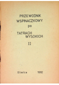 Przewodnik wspinaczkowy po Tatrach Wysokich Część II