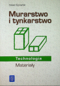 Murarstwo i tynkarstwo Materiały