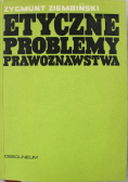 Etyczne problemy prawoznawstwa