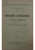 Obrządek słowiański w Polsce pierwotnej 1904 r.