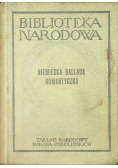 Niemiecka ballada romantyczna