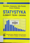 Statystyka Elementy teorii i zadania