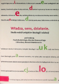 Władza sens działanie Studia wokół związków ideologii i edukacji