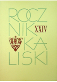 Rocznik Kaliski Tom XXIV