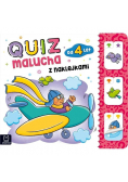 Quiz malucha z naklejkami od 4 lat