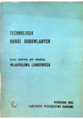 Technologia robót budowlanych