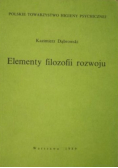Elementy filozofii rozwoju
