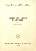 Gramatyka Języka Polskiego Dla Cudzoziemców Część II