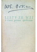 Listy ze wsi i inne pisma społeczne