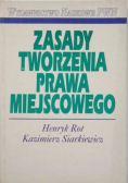 Zasady tworzenia prawa miejscowego