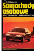Samochody osobowe opisy techniczne i dane regulacyjne