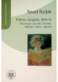 Pismo, książka, lektura