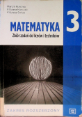 Matematyka 3 Zbiór zadań Zakres rozszerzony