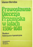 Prawosławna diecezja przemyska w latach 1596 - 1681