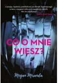 Co o mnie wiesz