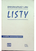 Źródła monastyczne Tom 69 listy