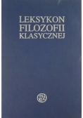 Leksykon filozofii klasycznej
