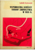 Wspomnienia dowódcy obrony Zakroczymia w 1939 r