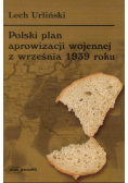 Polski plan aprowizacji wojennej z września 1939 r