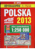 Polska Atlas samochodowy 1:250 000