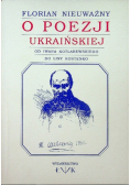 O poezji Ukraińskiej