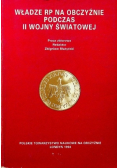 Władze RP na obczyźnie podczas II wojny światowej