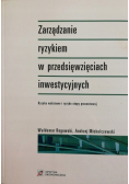 Zarządzanie ryzykiem w przedsięwzięciach inwestycyjnych